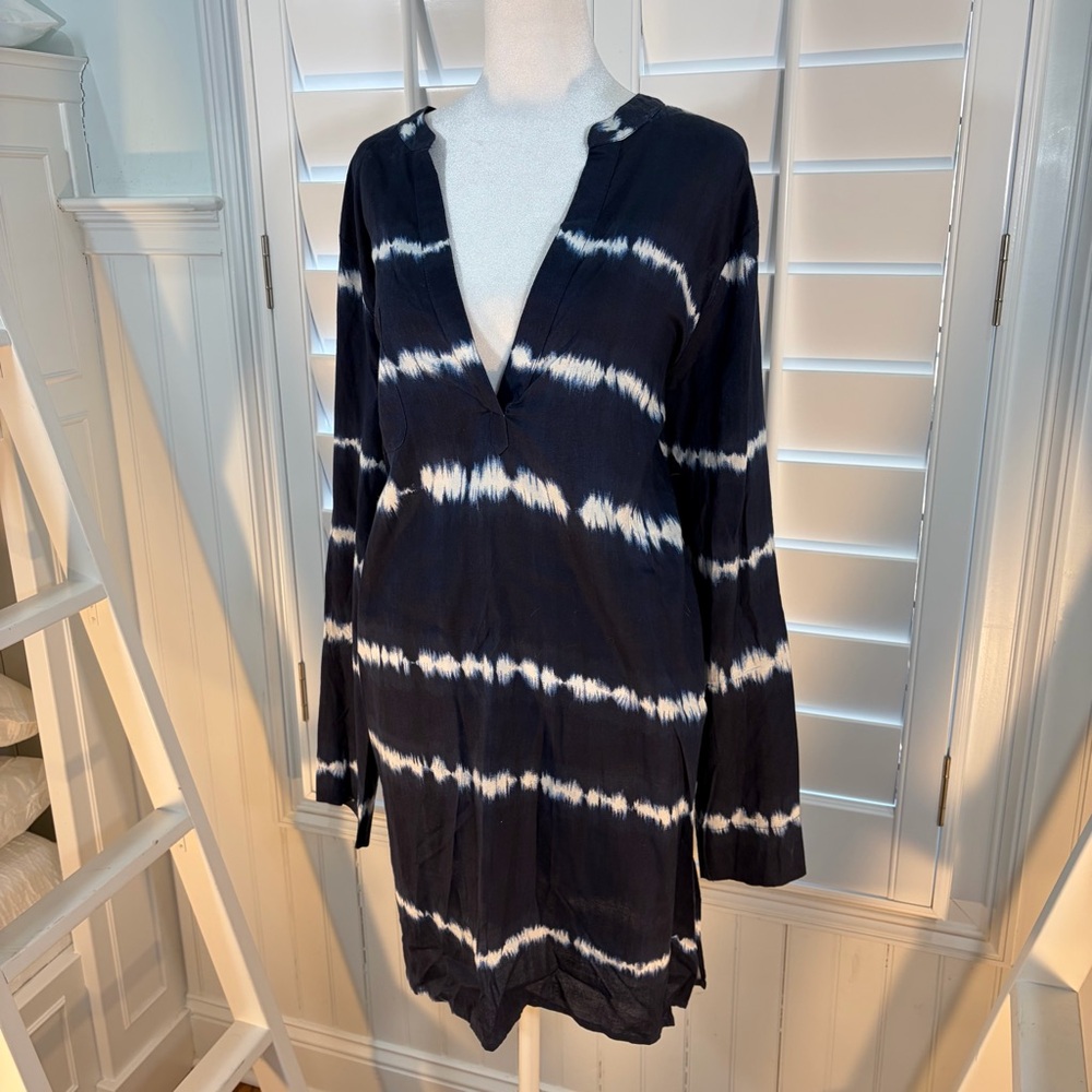Mudpie Tie Dye Tunic Swim Cover-up Dress (L)